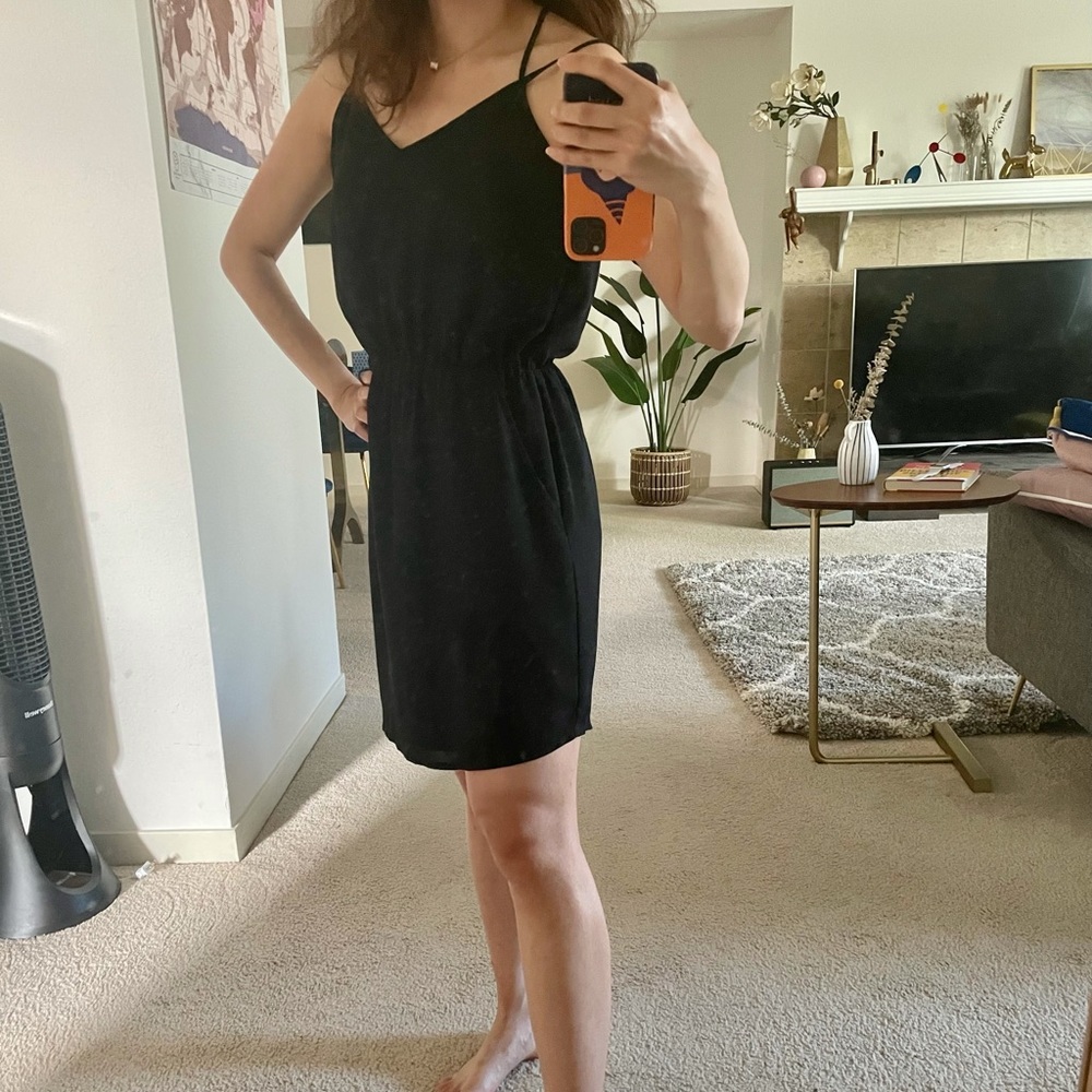 Black Summer Mini Dress 👗